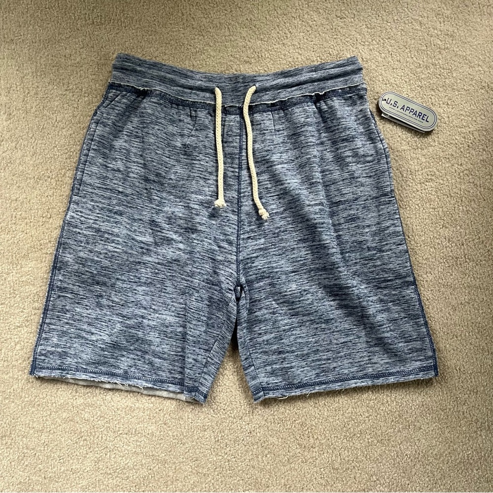 U.S. Apparel Men’s Blue Relaxed Shorts NWT